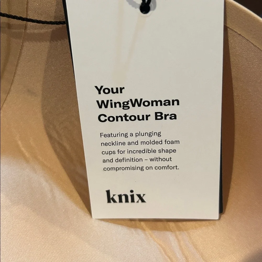 Knix Size‎ 3 Wingwoman Bra in Warm Sand NWT
